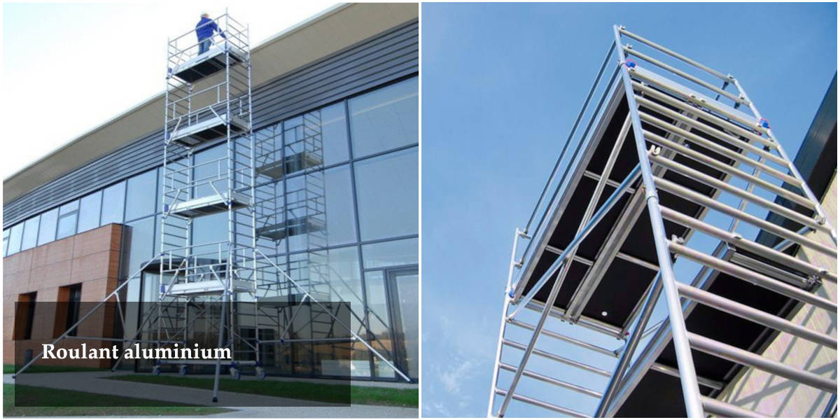 Roulant aluminium